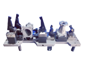 Vmc rotary Hyd fixtures for suction adaptor Op-10 Op-20