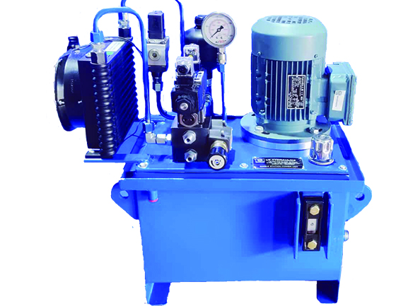 Cradle and hydraulic power pack